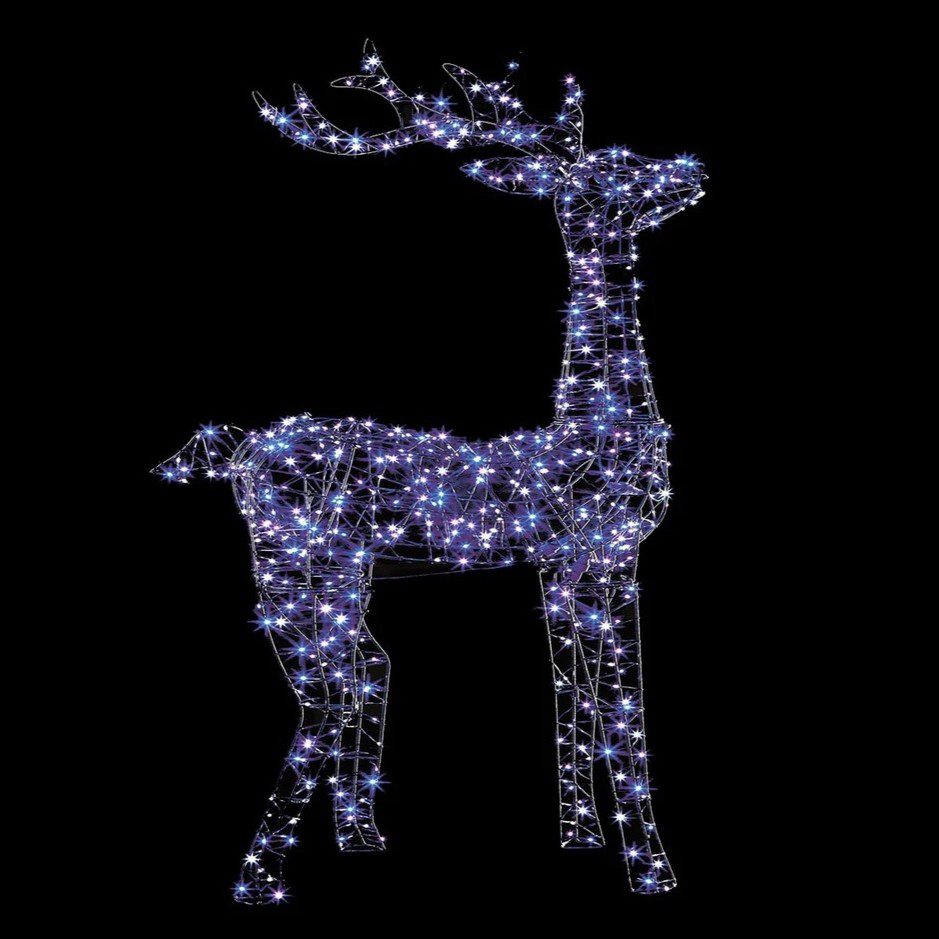 Flexibrights 1.55m Enchanted Stag Christmas Decoration 5053844445303 2